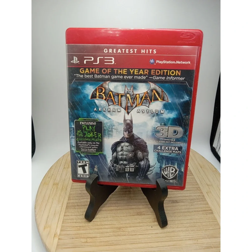 Batman: Arkham Asylum -- Game of the Year Edition (Sony PlayStation 3, 2010)‎